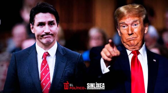 Trump llama gobernador del estado de Canadá a Trudeau