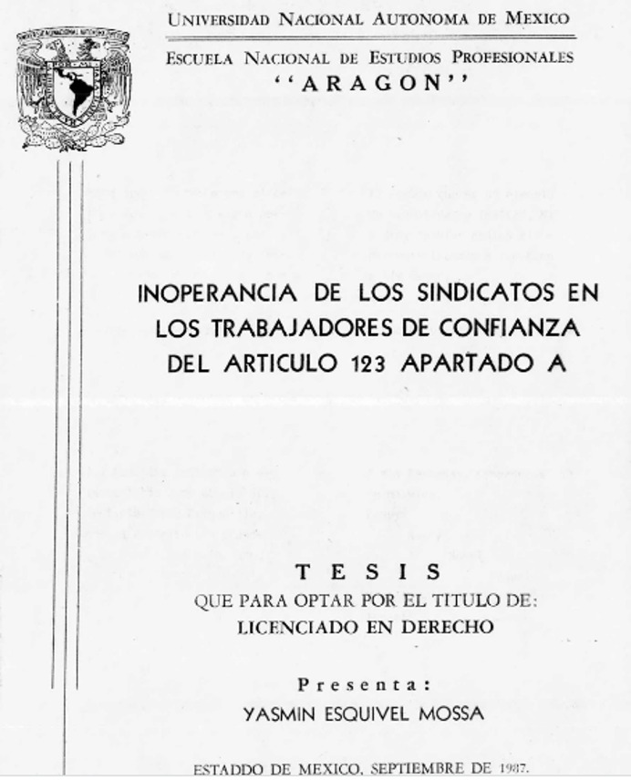 UNAM detiene investigación contra Yasmín Esquivel por plagio