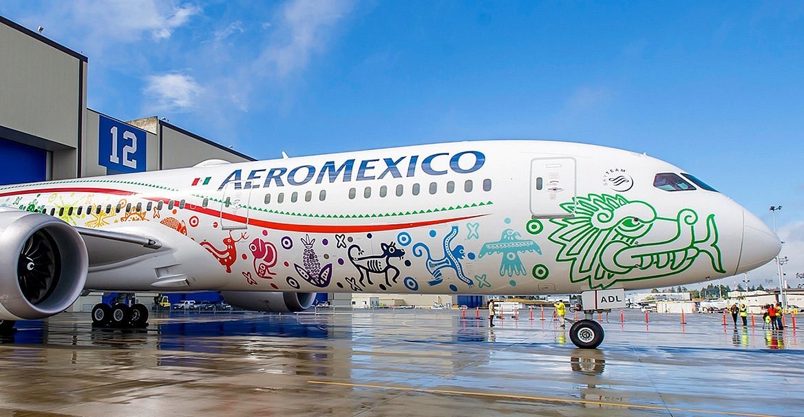 Aeroméxico primer lugar en puntualidad