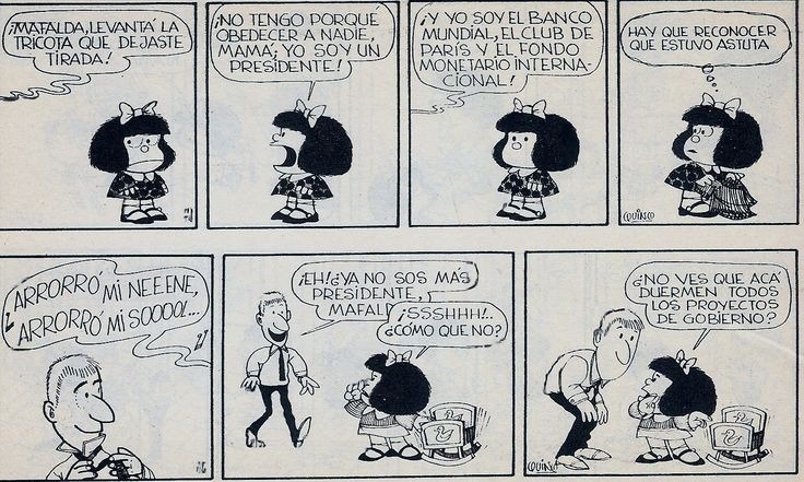 ¿Cuánto cuesta Mafalda presidenta?