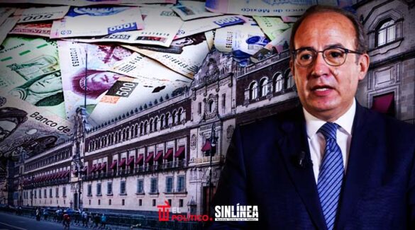 Felipe Calderón se queja de que no recibe pensión