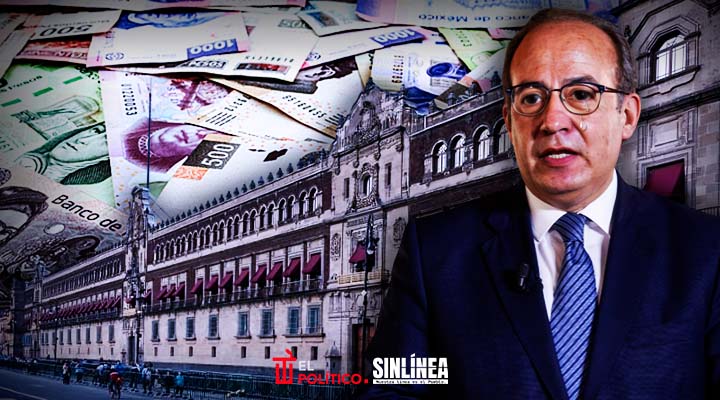 Felipe Calderón se queja de que no recibe pensión