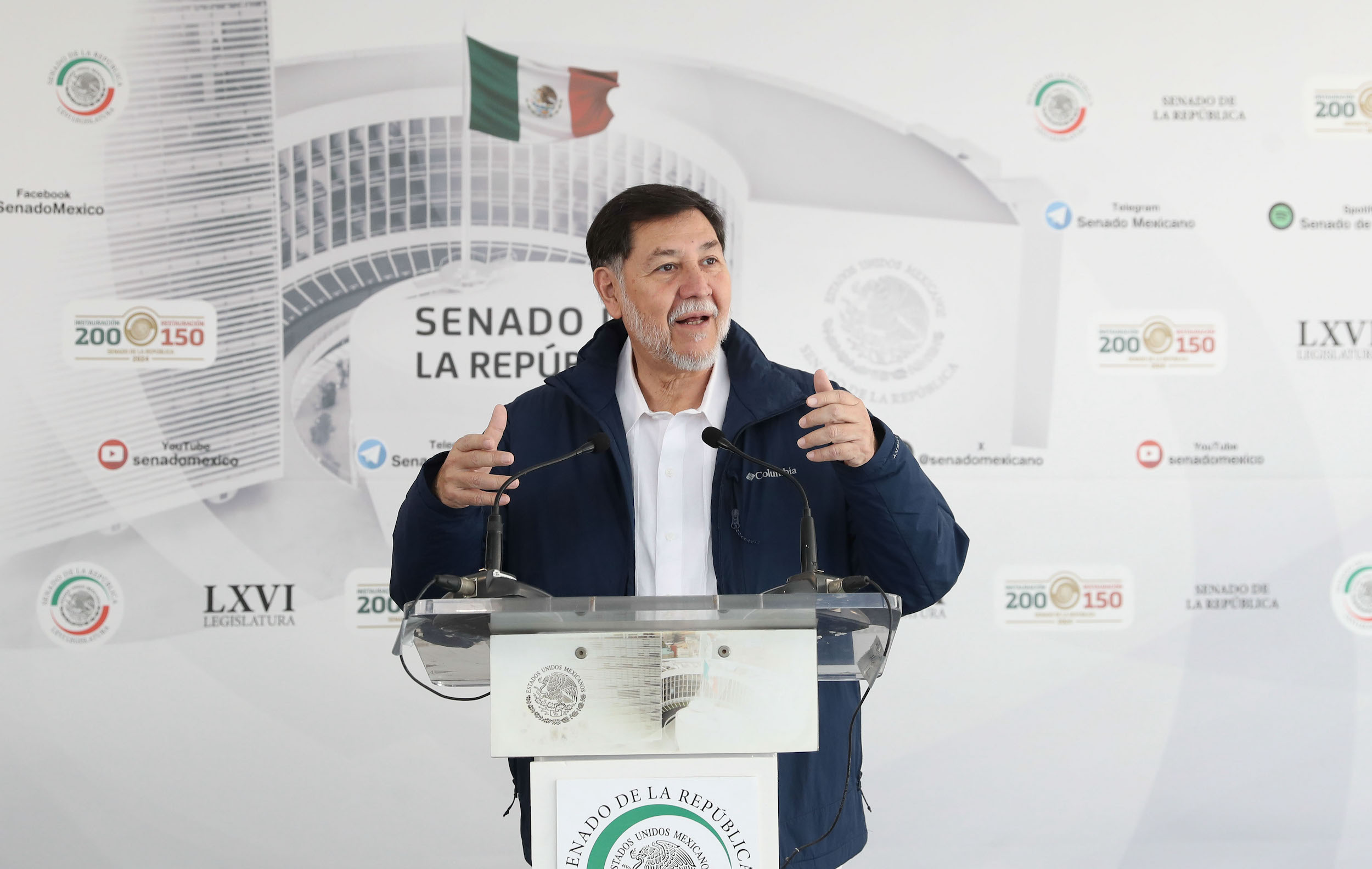 Fernández Noroña critica lista de la SCJN