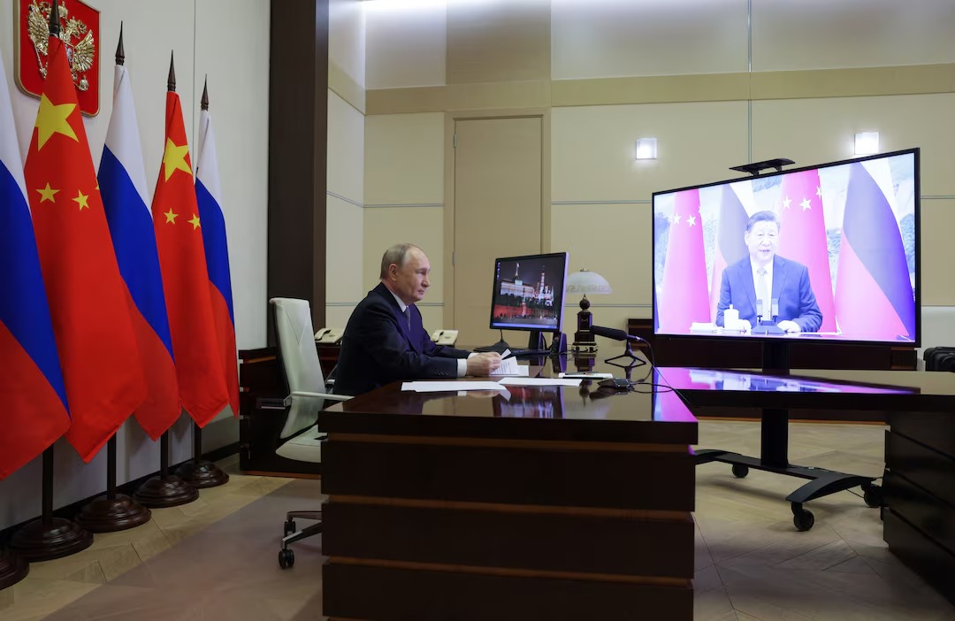 Llamada de Vladimir Putin y Xi Jinping