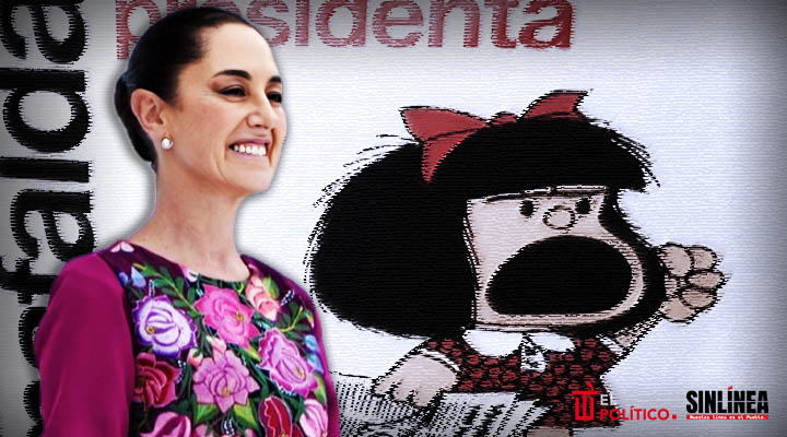 Mafalda presidenta: el libro de los 100 días de Sheinbaum