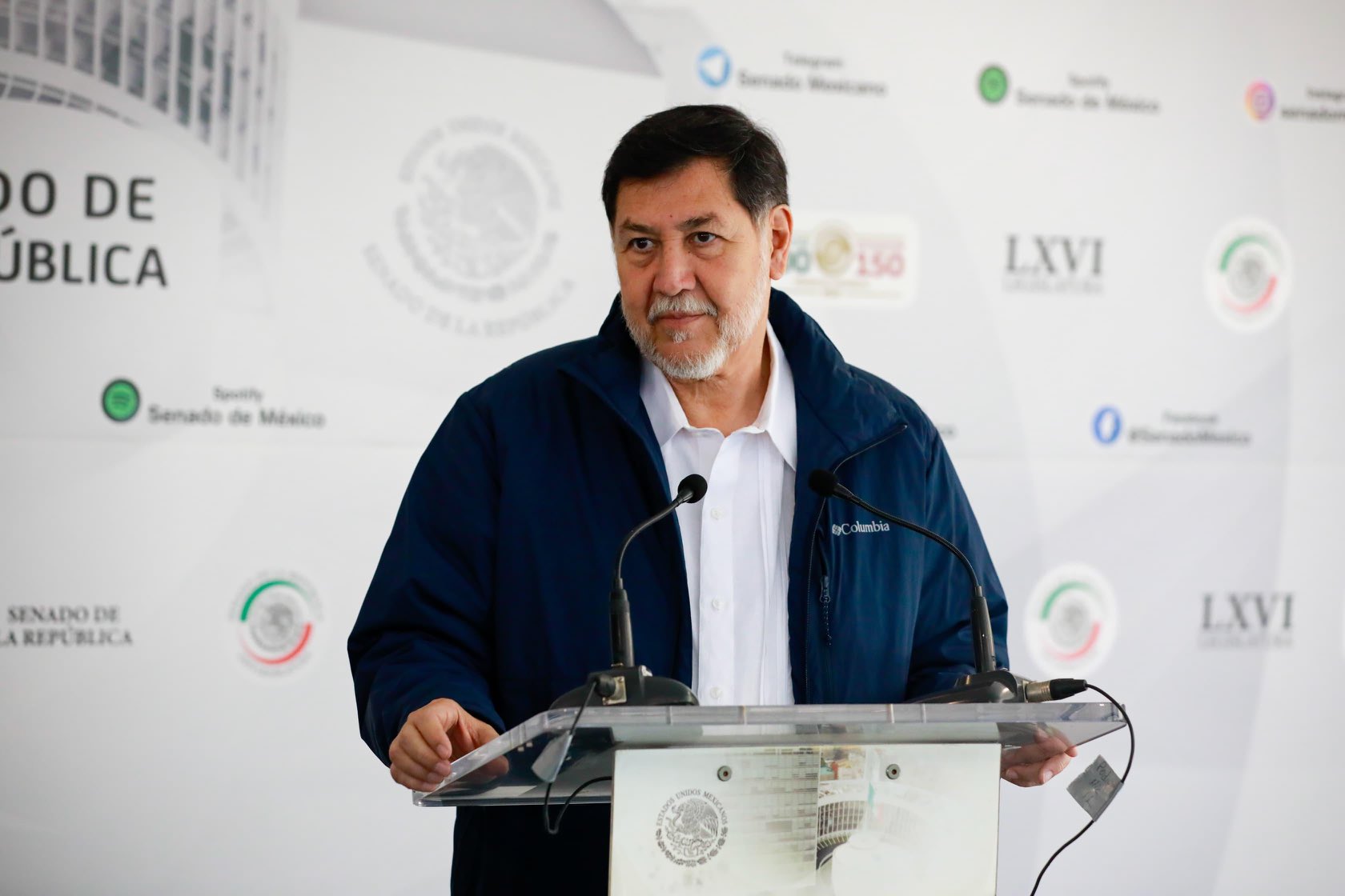 Noroña denuncia cercanía con García Luna