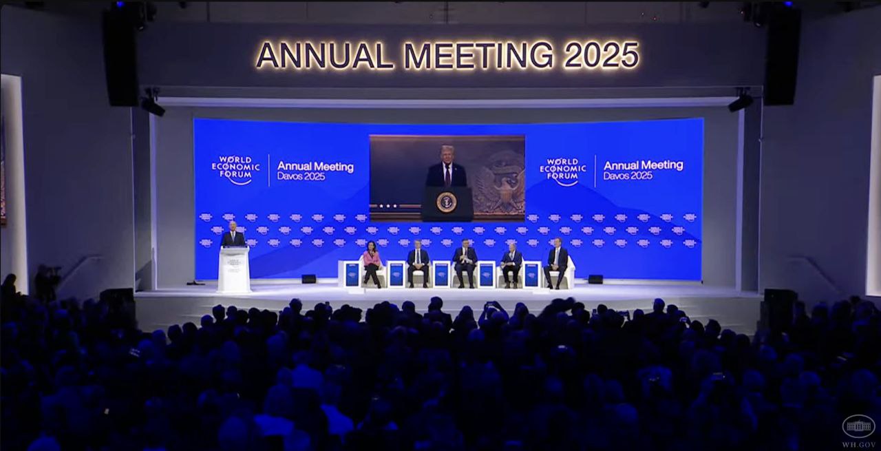 Participación de Trump en Davos