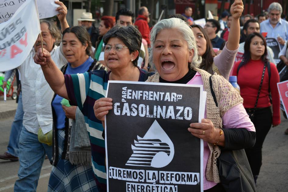 Peña y Calderón, gasolinazos