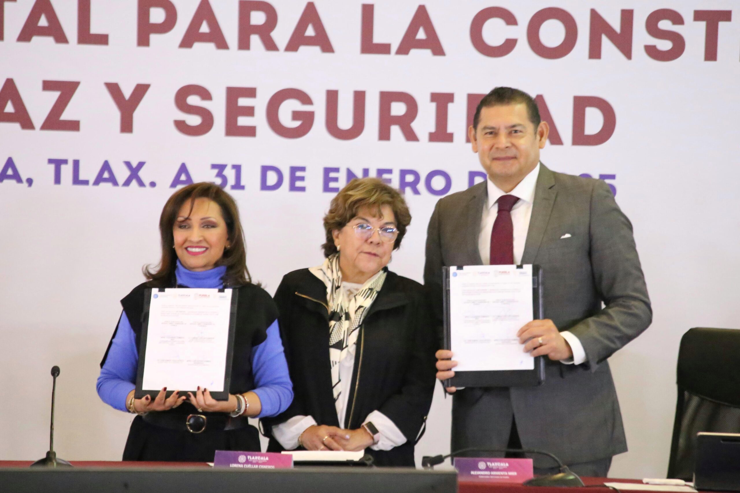 Puebla y Tlaxcala firman convenio