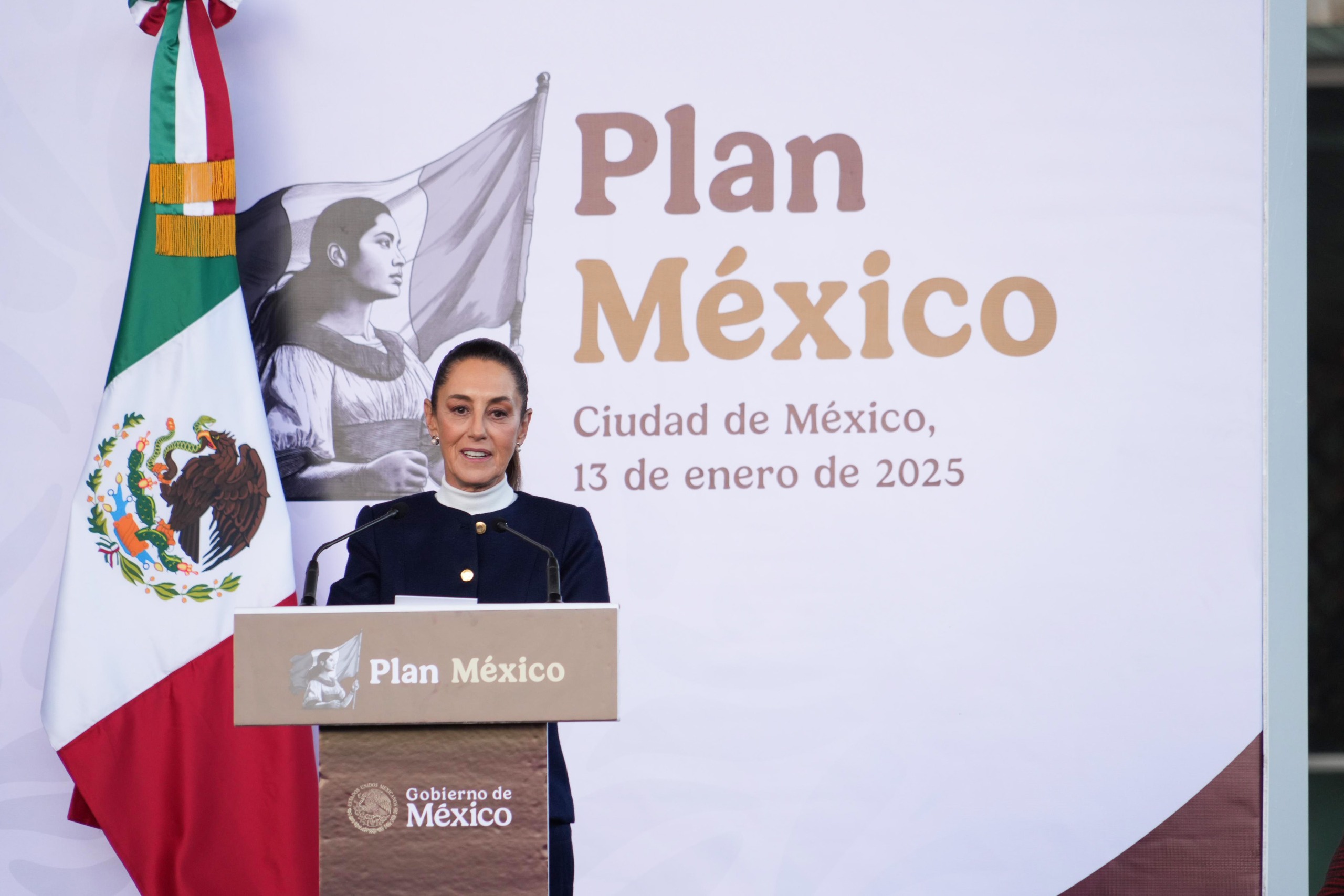 Sheinbaum presenta Plan México