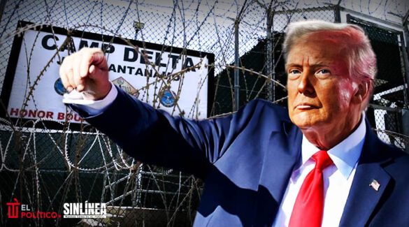 Trump evalúa centro para detener a migrantes en Guantánamo