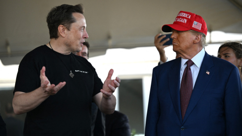 Trump y Elon Musk