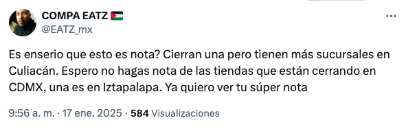 Tunden a Azucena Uresti por cierre de Pizza Hut en Culiacán