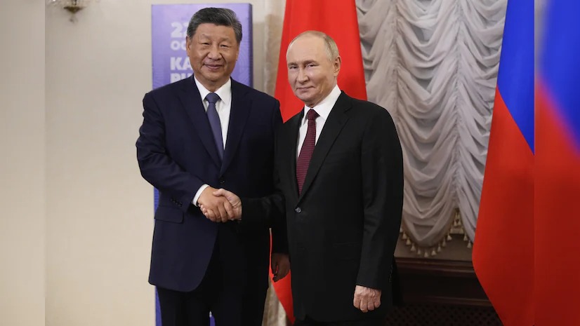 Vladimir Putin y Xi Jinping