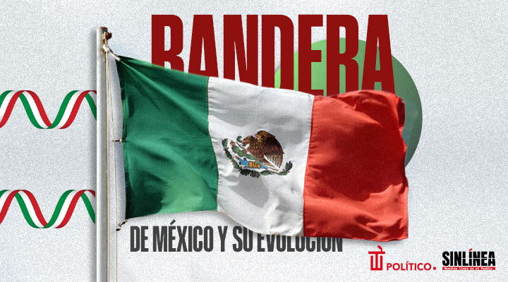 Evolución de la bandera de México