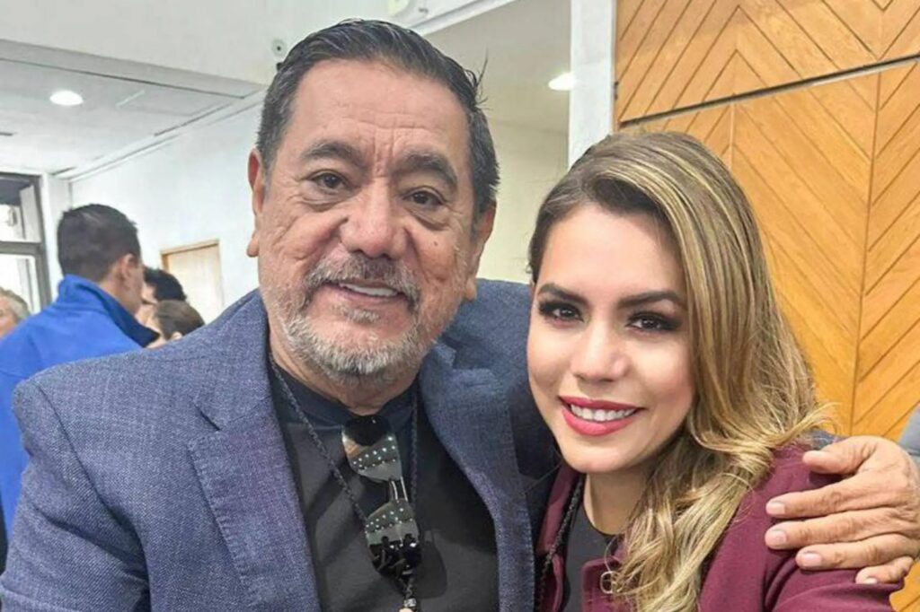 Félix Salgado y Evelyn Salgado