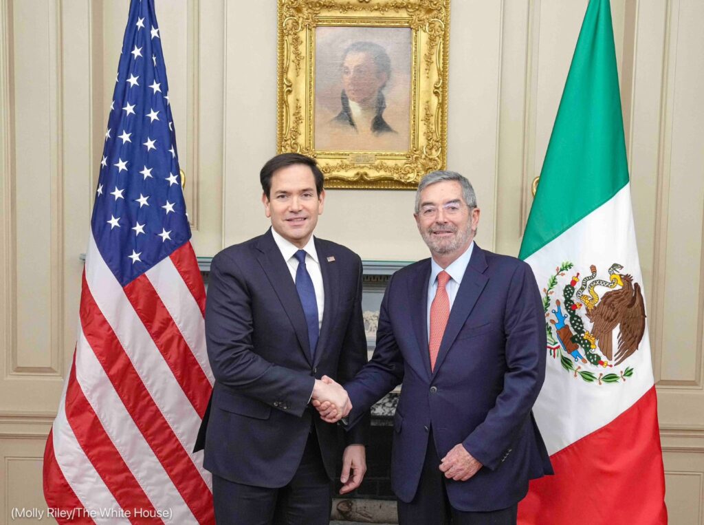 Marco Rubio y Juan Ramón de la Fuente