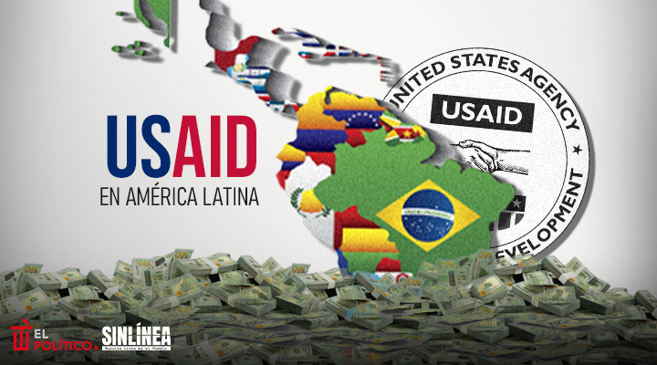 Los países que recibían más fondos de la USAID en AL