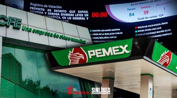 Senador aprueba en lo general reforma energética de Sheinbaum