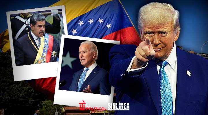 Trump acusa a Biden de fortalecer a Maduro