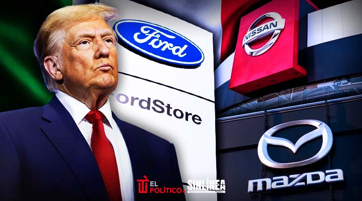 Trump amenaza con aranceles a autos fabricados en México