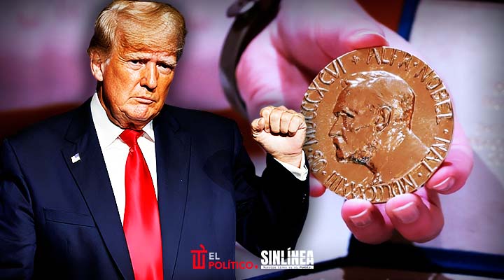 Trump asegura que debería recibir premio Nobel de la Paz