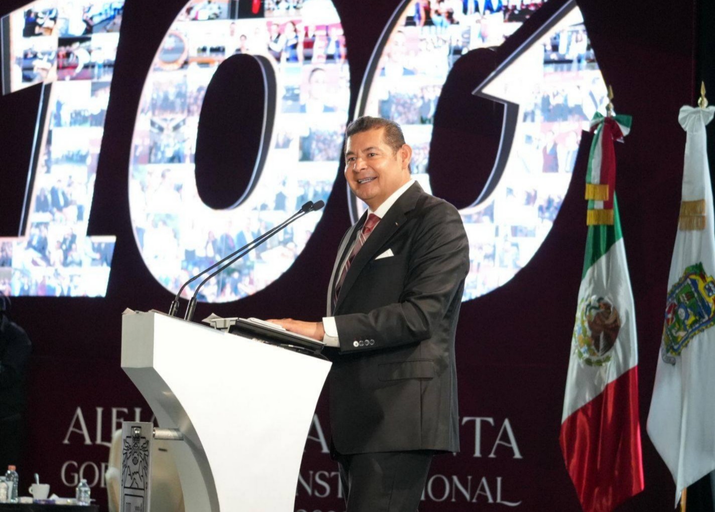 Armenta destaca construcción de casas Carmen Serdán