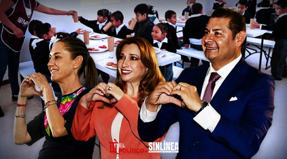 Armenta impulsa desayunos calientes en escuelas de Puebla