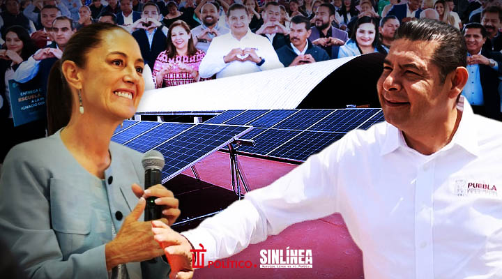 Armenta instala primera escuela solar del 2025 en Puebla
