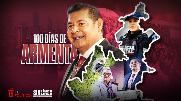 Armenta presenta informe por sus primeros 100 días