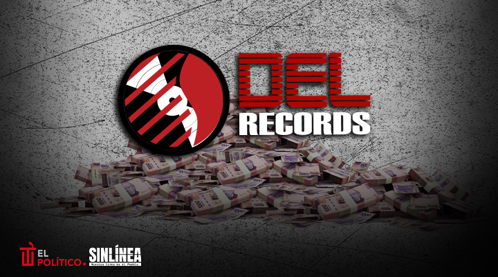 Los artistas de DEL Records, la disquera ligada al CJNG