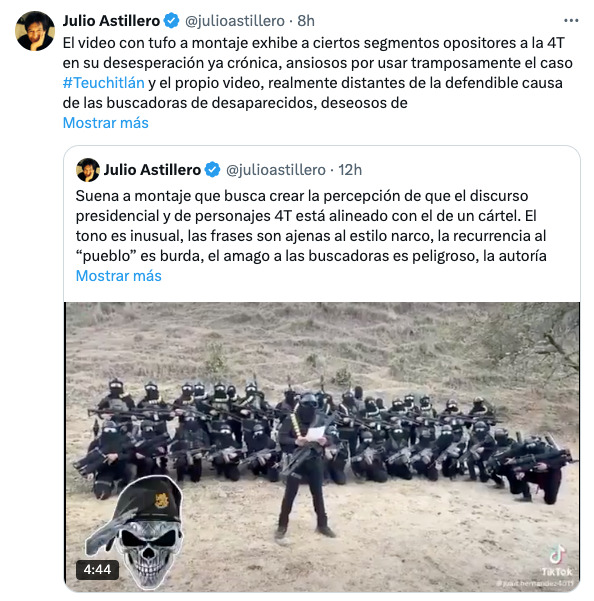 Astillero cuestiona credibilidad de supuesto video del CJNG