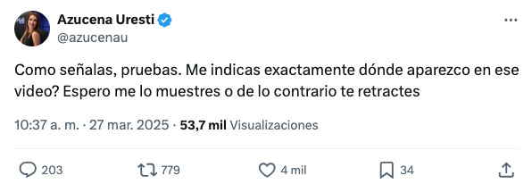 Azucena Uresti responde a señalamientos de La Catrina Norteña