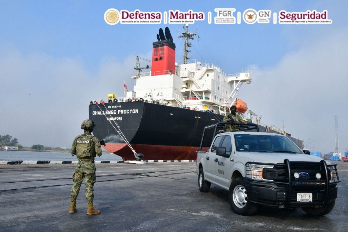 Barco diésel en Tamaulipas