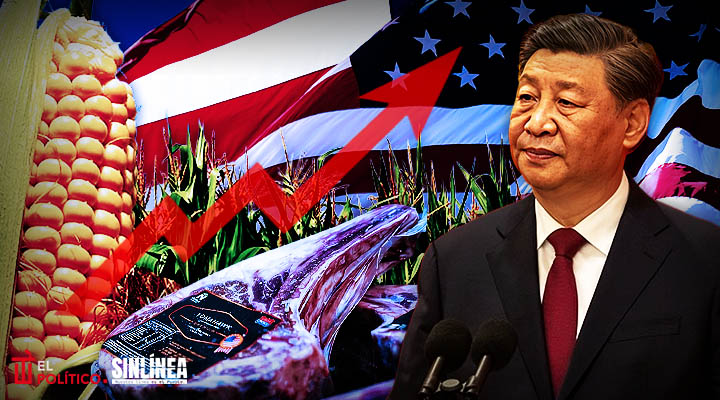 China impone aranceles a carne, maíz, trigo y soja de EU