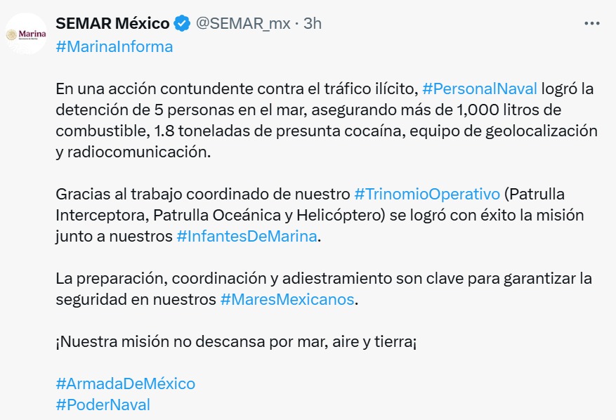 Comunicado Marina 
