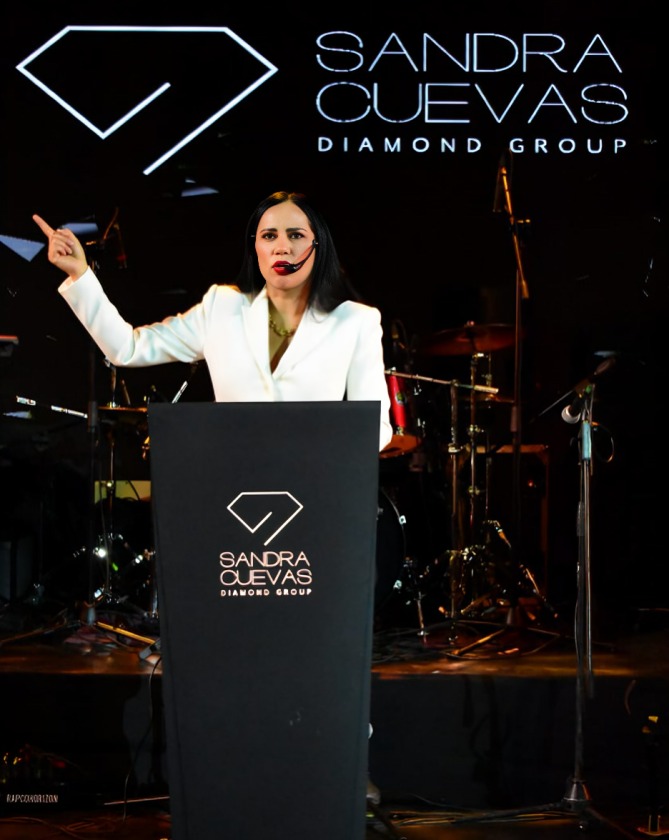 ¿Cuáles son las marcas que presentó Sandra Cuevas?