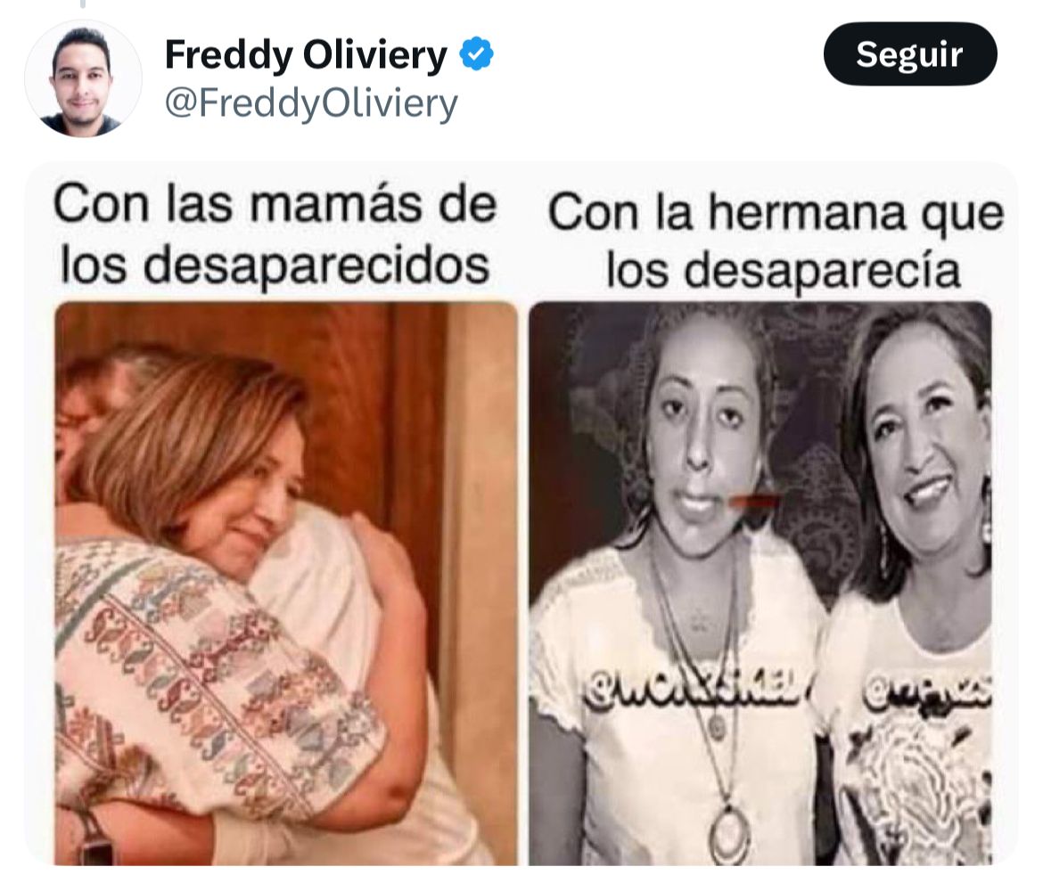 Cuestionan a Xóchitl Gálvez por su hermana setenciada a prisión