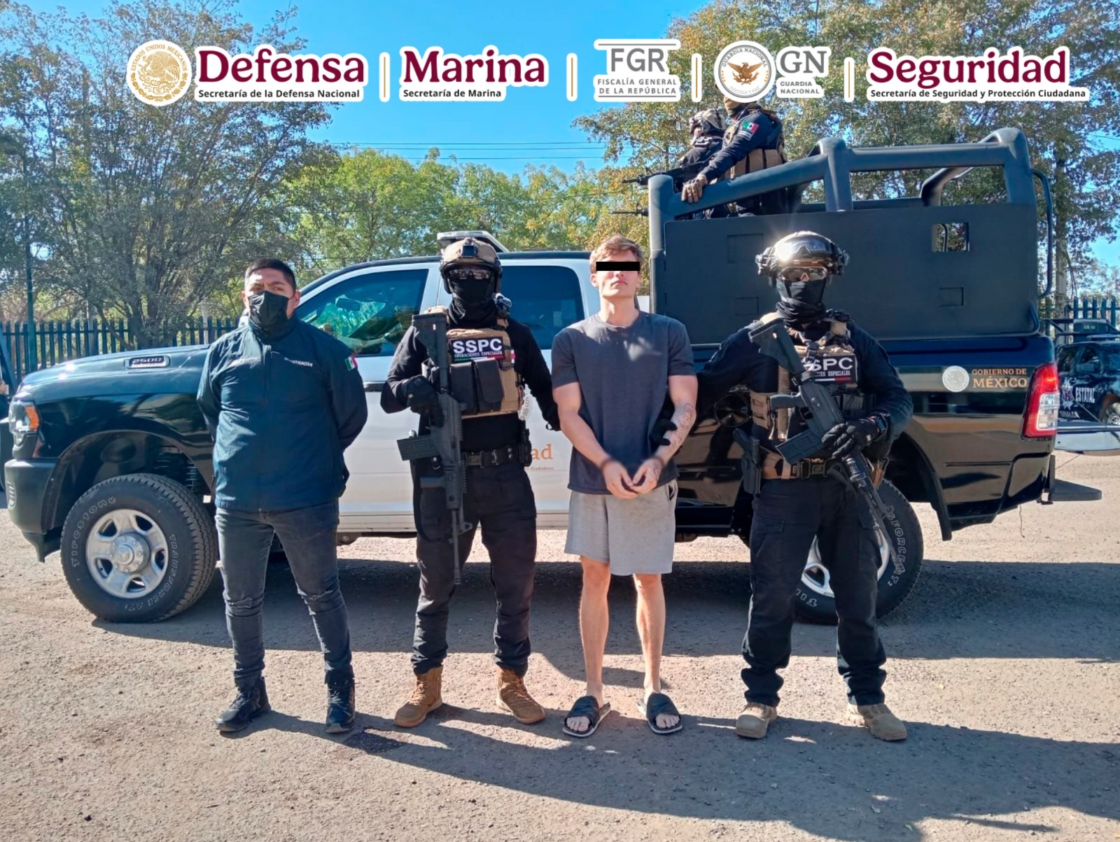Detienen a Gabriel N, buscado en Estados Unidos por narco