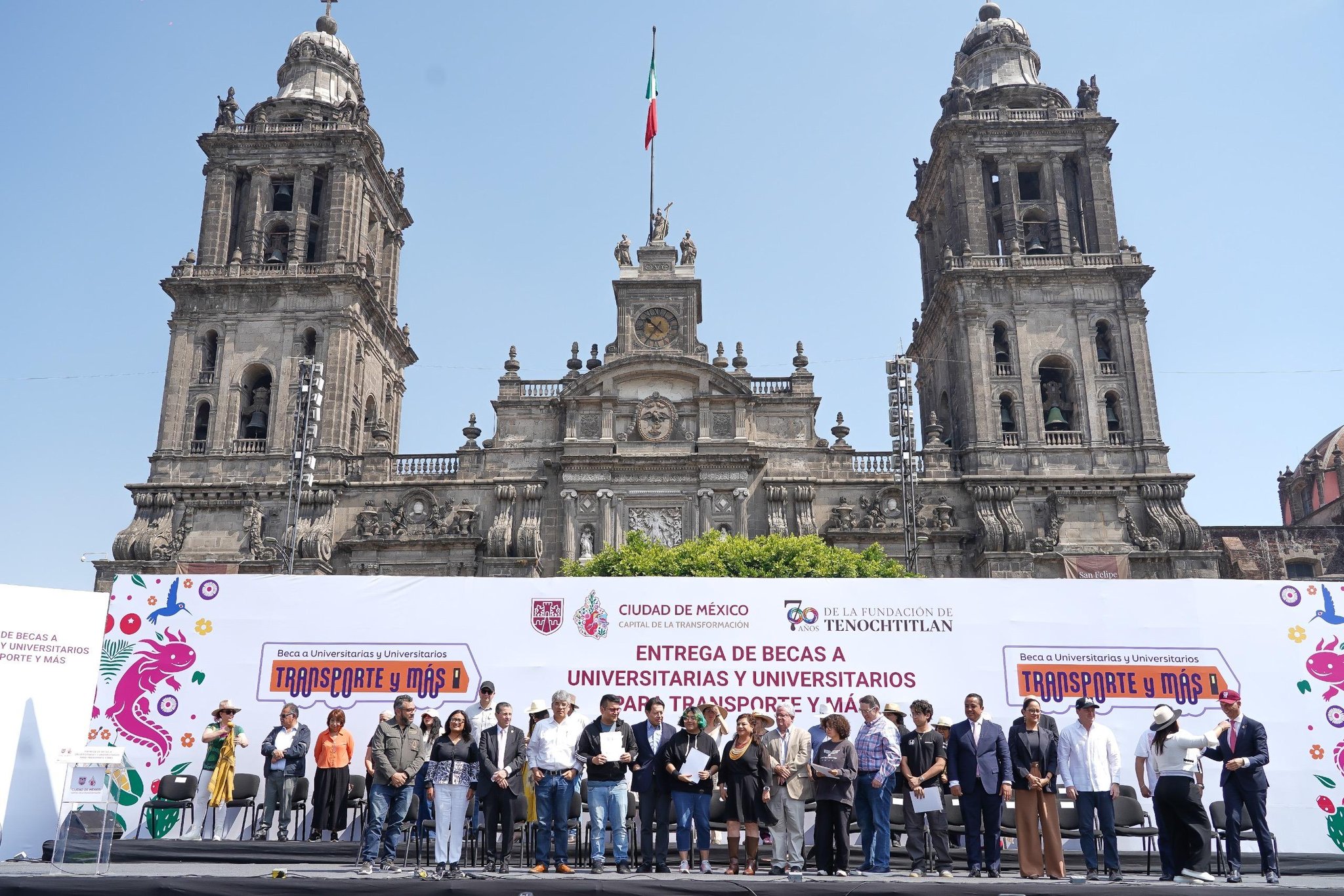 Entrega de becas de movilidad
