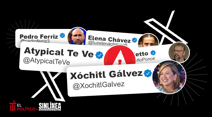 Las cuentas de políticos que impulsan la campaña de bots de Teuchitlán