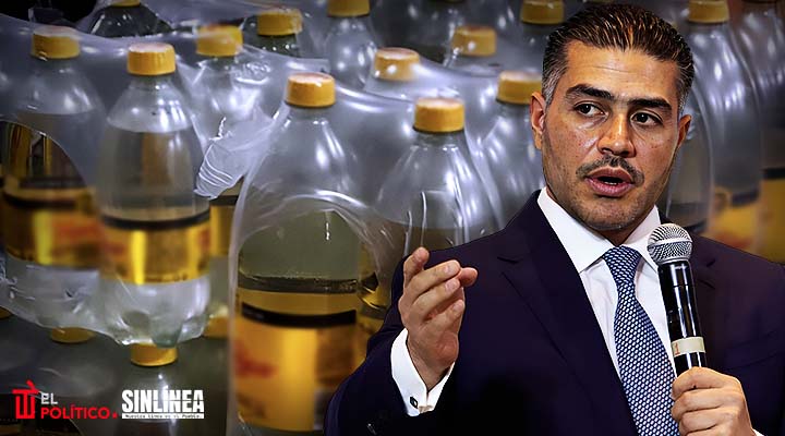 Gobierno asegura tonelada de metanfetamina en agua mineral