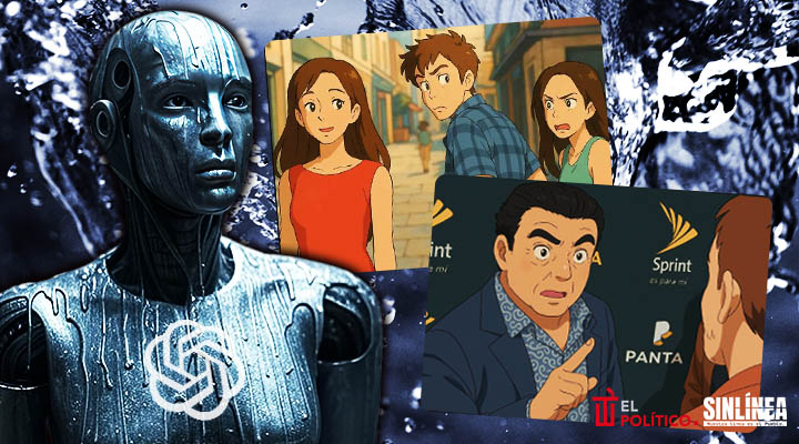 Imágenes Ghibli colapsan a ChatGPT y consumen litros de agua
