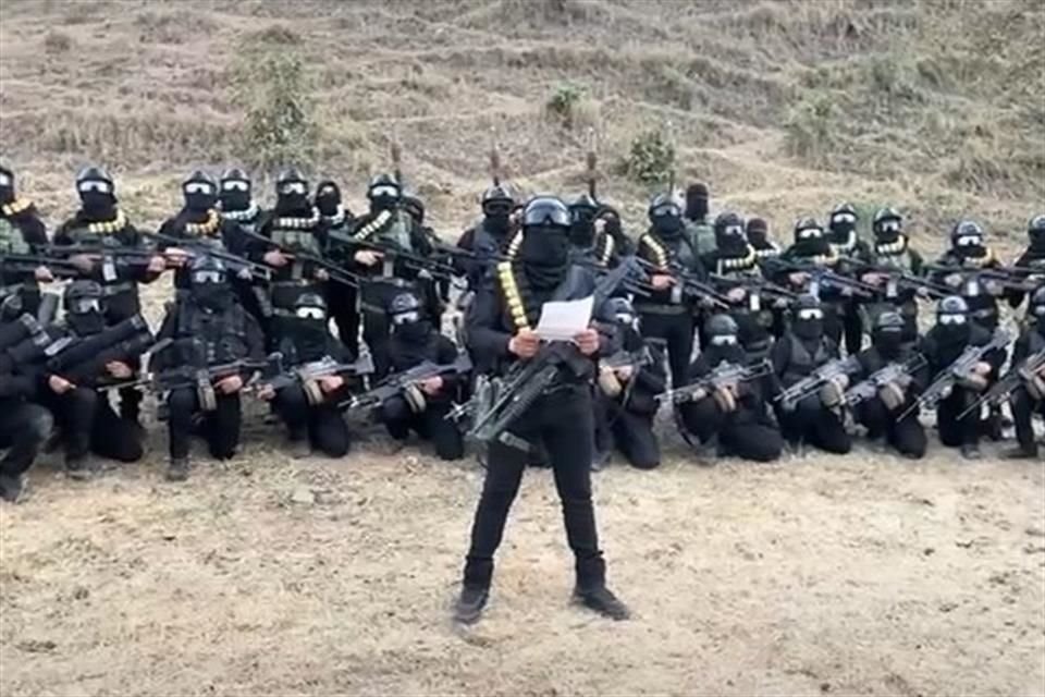 Integrantes del CJNG