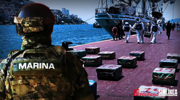 Marina asegura 1.8 toneladas de cocaína en Acapulco