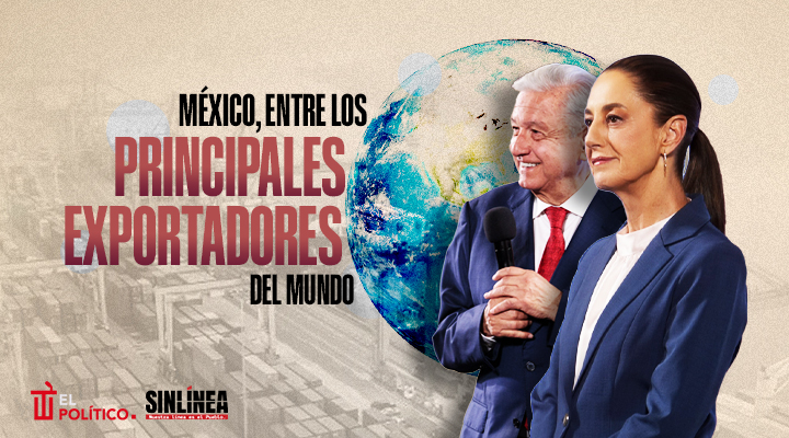 México como uno de los 10 principales países exportadores en 2024
