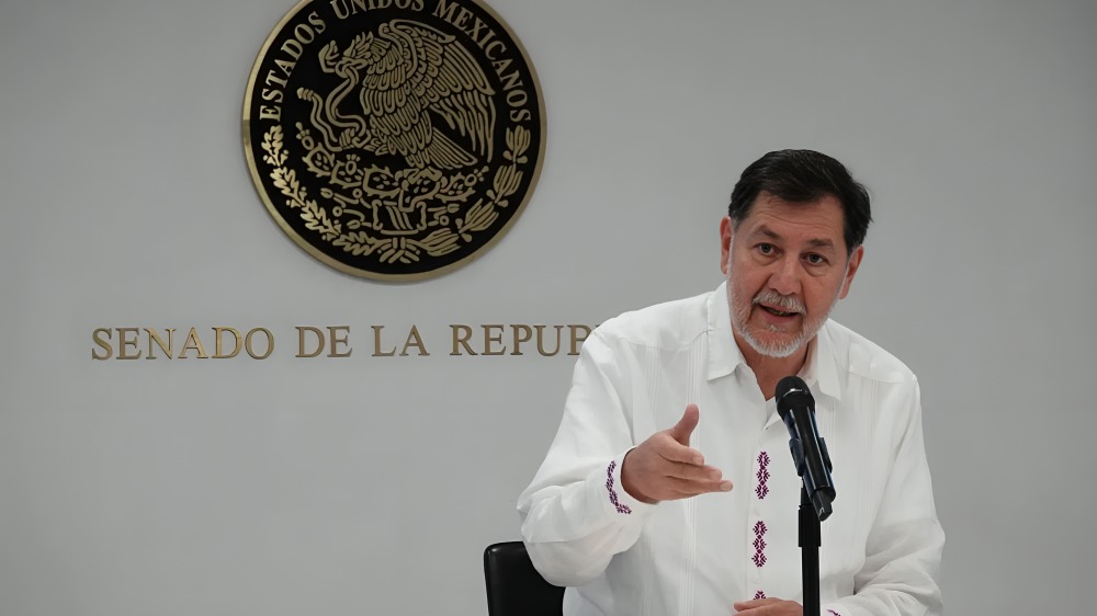Noroña acusa a Trump de disfrazar su injerencismo con preocupación