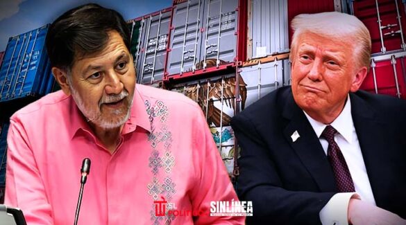 Noroña muestra respaldo a Sheinbaum y se lanza vs Trump