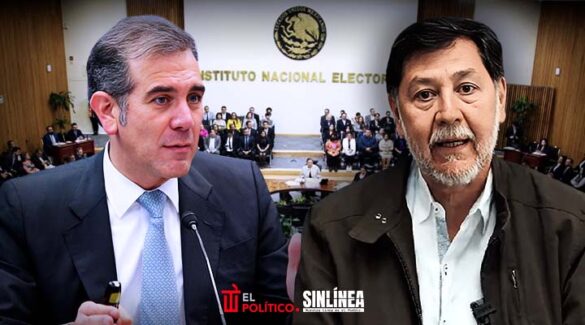 Noroña vs. Lorenzo Córdova por criticar elección judicial