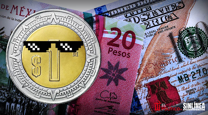 Peso se cotiza por debajo de los 20